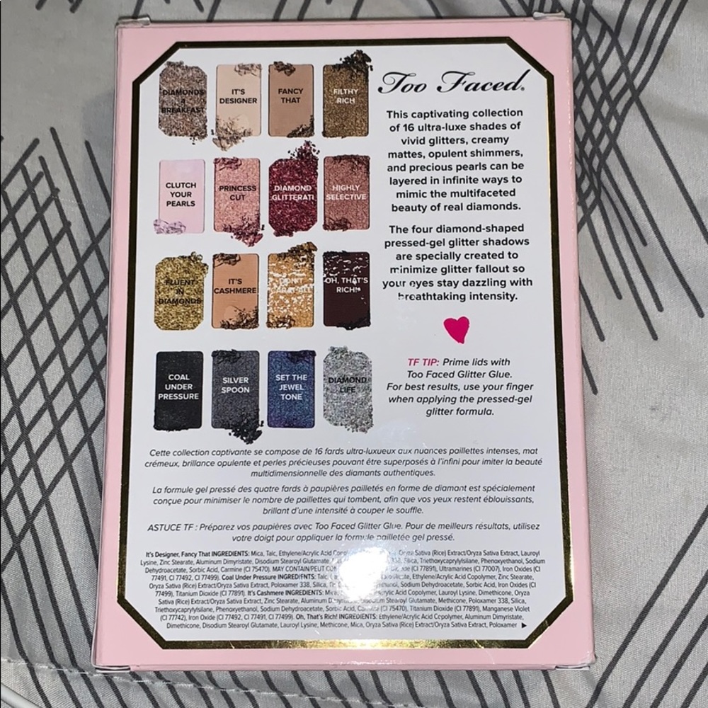 too faced pretty rich palette - Picture 2 of 5